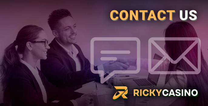 Ricky Casino customer service - how to contact