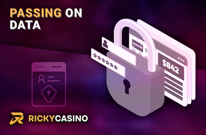 Ricky Casino's guarantee of secure storage of personal information