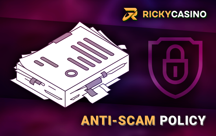 About Cheating at Ricky Casino - Terms and Conditions