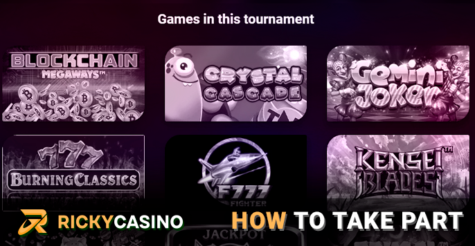 Ricky Casino tournaments - How to take part in tournaments, we tell you in detail