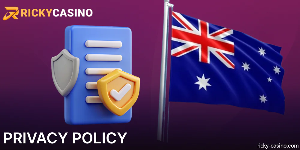 Ricky Casino privacy policy implemented in Australia