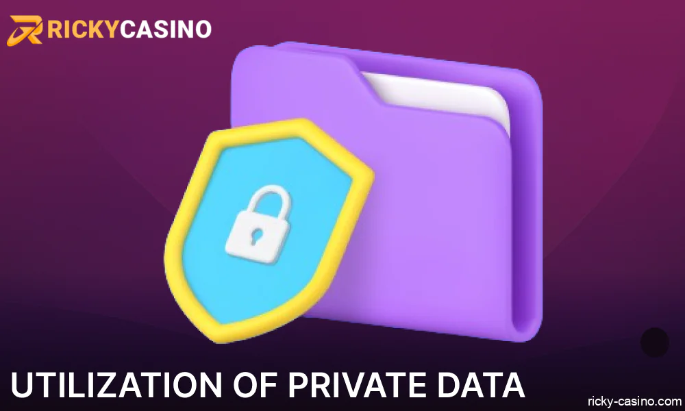 The way private data is used by Ricky Casino